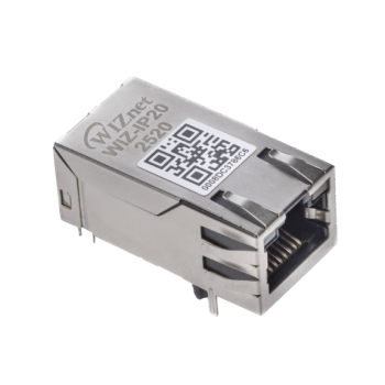WIZ-IP20 module. View from left side. 