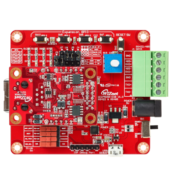 WIZ750SR-485-EVB top view
