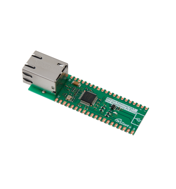 WIZnet Ethernet HAT side view