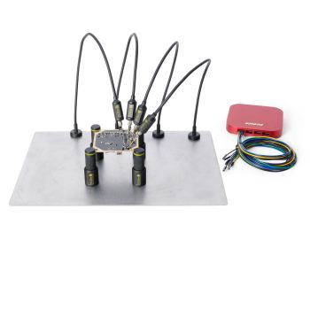 PCBite kit with 4 holders and test wires