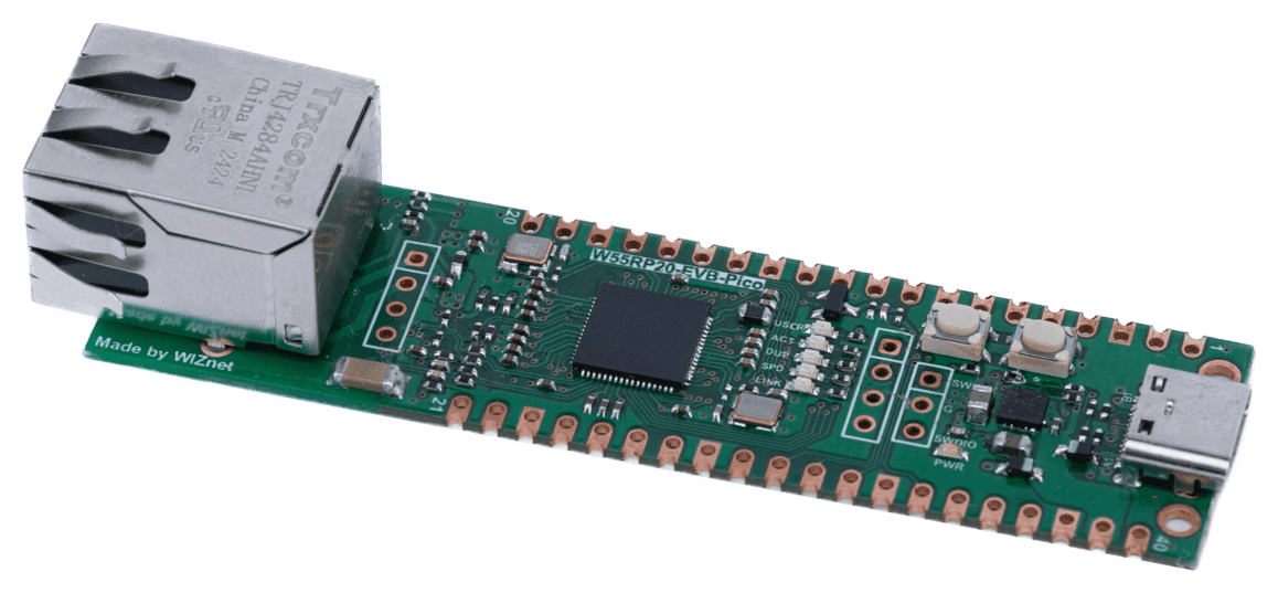 WIZnet W55RP20-EVB-Pico evaluation board